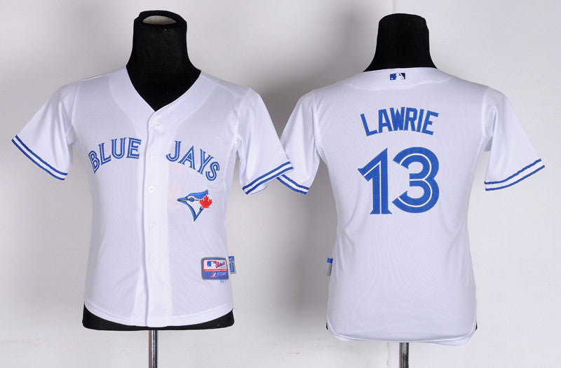 Lawrie Toronto Blue Jays white jersey