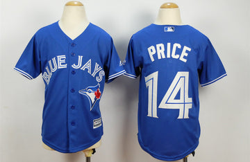 David Price Toronto Blue Jays blue jersey
