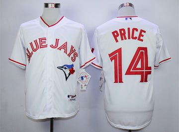 David Price Toronto Blue Jays white jersey