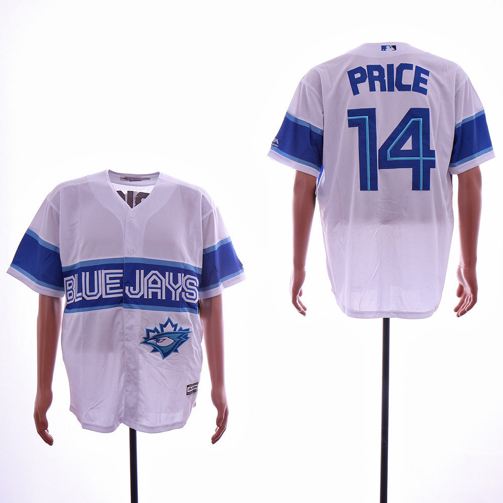 David Price Toronto Blue Jays white jersey