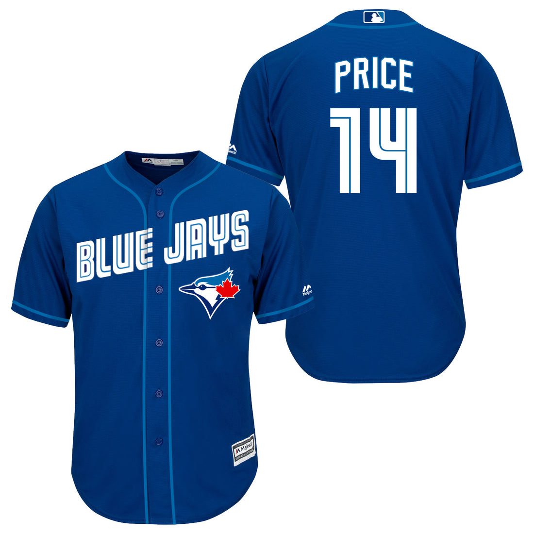 David Price Toronto Blue Jays white jersey