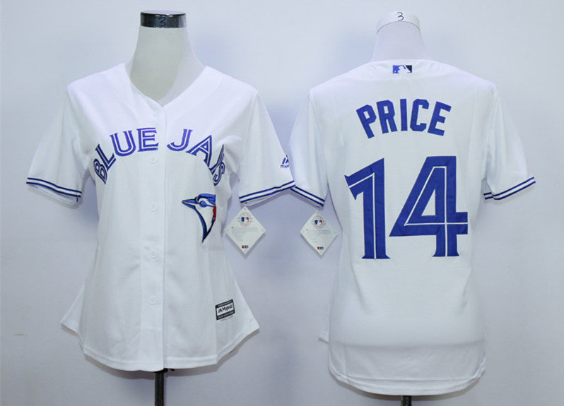 David Price Toronto Blue Jays white jersey