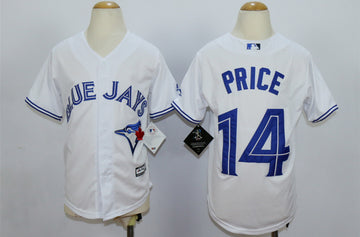 David Price Toronto Blue Jays white jersey