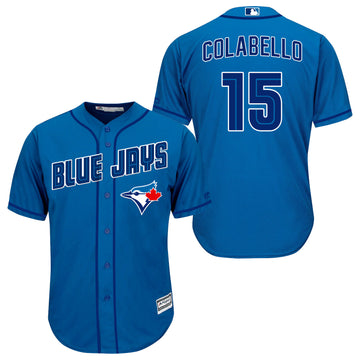 Chris Colabello Toronto Blue Jays blue jersey