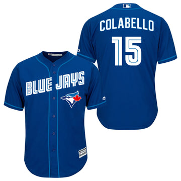 Chris Colabello Toronto Blue Jays navy jersey