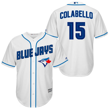 Chris Colabello Toronto Blue Jays white jersey