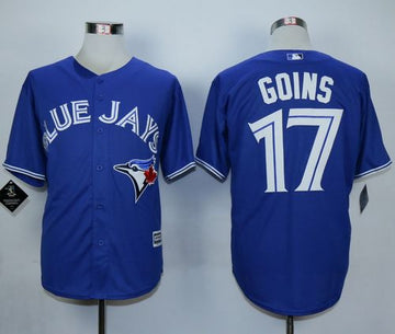 Ryan Goins Toronto Blue Jays blue jersey