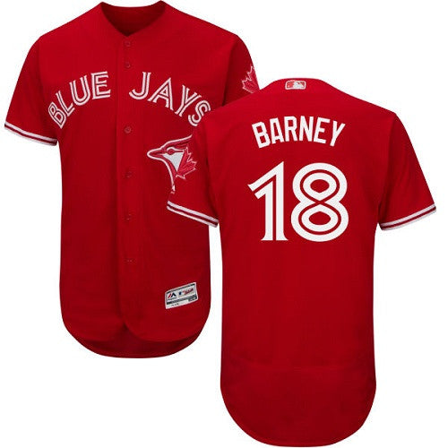 Darwin Barney Toronto Blue Jays red jersey