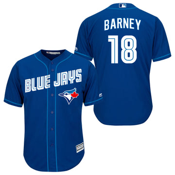 Darwin Barney Toronto Blue Jays royal jersey