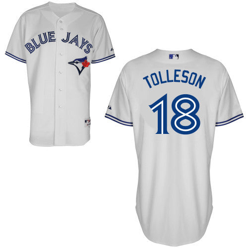 Tolleson Toronto Blue Jays white jersey