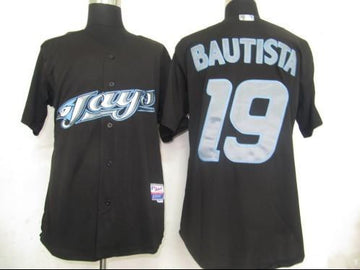 Bautista Toronto Blue Jays black jersey