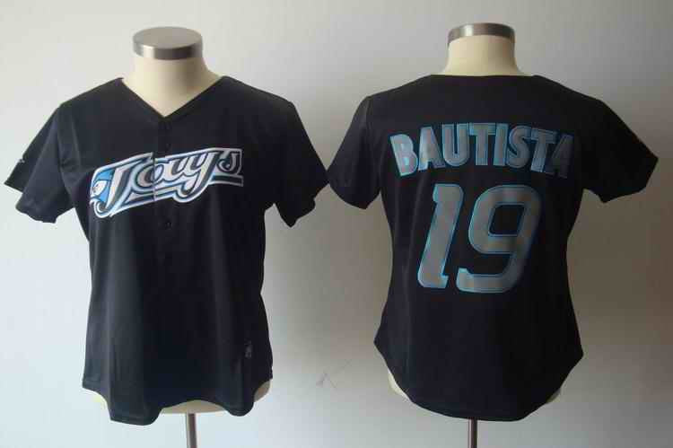 Bautista Toronto Blue Jays black jersey