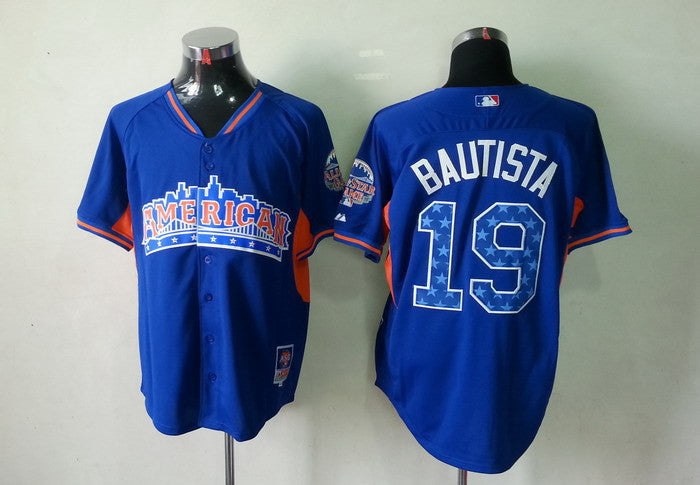 Bautista Toronto Blue Jays blue jersey
