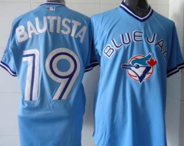 Bautista Toronto Blue Jays blue jersey