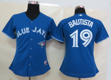 Bautista Toronto Blue Jays blue jersey