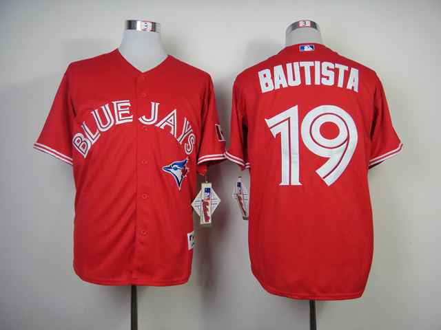 Bautista Toronto Blue Jays red jersey