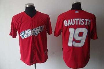 Bautista Toronto Blue Jays red jersey