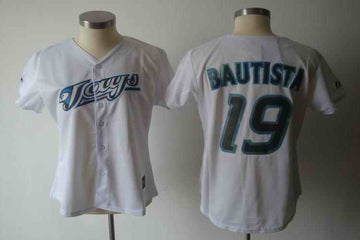 Bautista Toronto Blue Jays white jersey