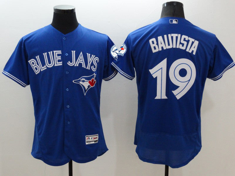 Jose Bautista Toronto Blue Jays blue jersey