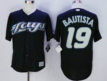 Jose Bautista Toronto Blue Jays black jersey