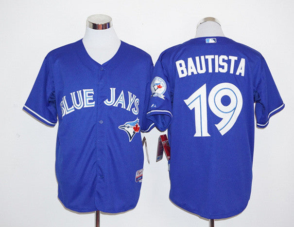 Jose Bautista Toronto Blue Jays blue jersey