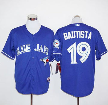 Jose Bautista Toronto Blue Jays blue Alternate jersey