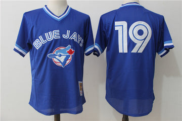 Jose Bautista Toronto Blue Jays blue Cooperstown jersey