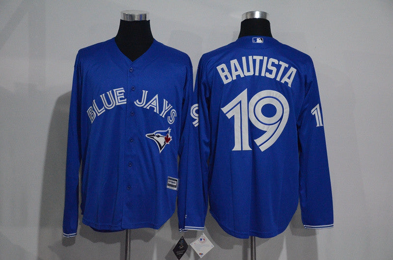 Jose Bautista Toronto Blue Jays blue jersey