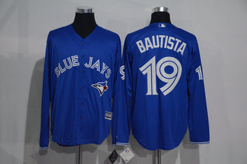 Jose Bautista Toronto Blue Jays blue jersey