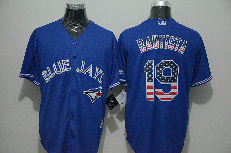Jose Bautista Toronto Blue Jays blue jersey