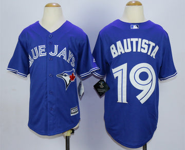 Jose Bautista Toronto Blue Jays blue jersey