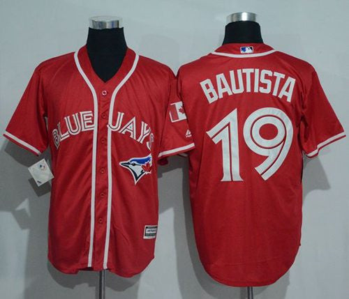 Jose Bautista Toronto Blue Jays red jersey