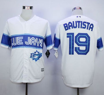 Jose Bautista Toronto Blue Jays white jersey