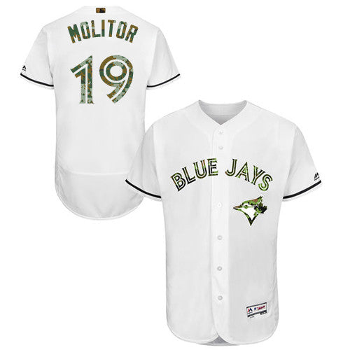 Paul Molitor Toronto Blue Jays white jersey