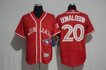 Troy Tulowitzki Toronto Blue Jays red Alternate jersey