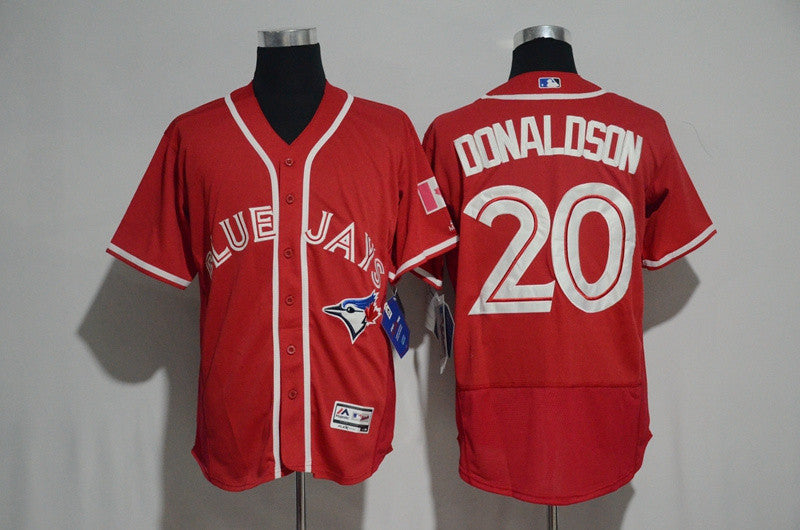 Troy Tulowitzki Toronto Blue Jays red Alternate jersey