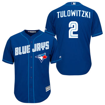 Troy Tulowitzki Toronto Blue Jays royal jersey