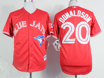 Donaldson Toronto Blue Jays red jersey