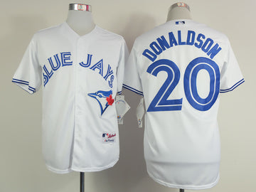 Donaldson Toronto Blue Jays white jersey