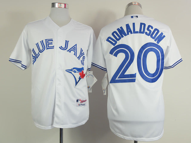 Donaldson Toronto Blue Jays white jersey