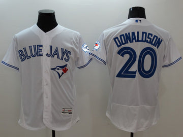 Josh Donaldson Toronto Blue Jays white jersey
