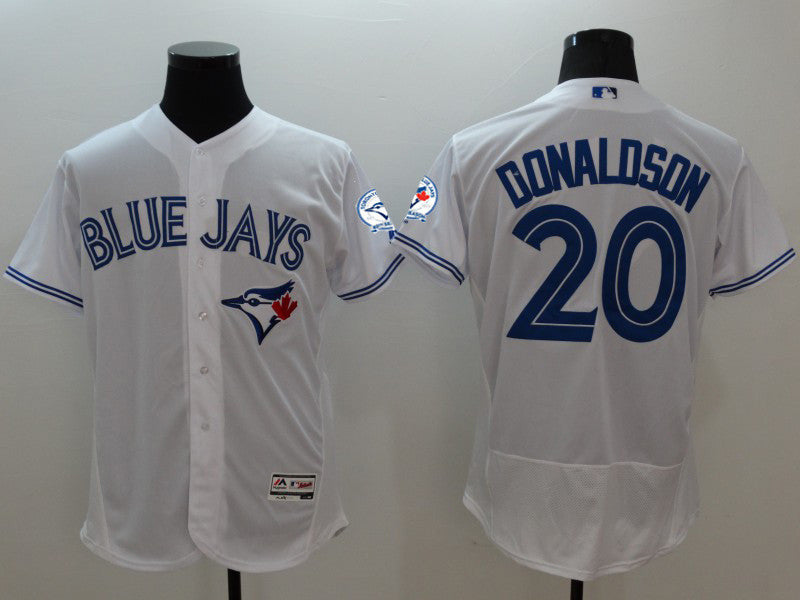 Josh Donaldson Toronto Blue Jays white jersey