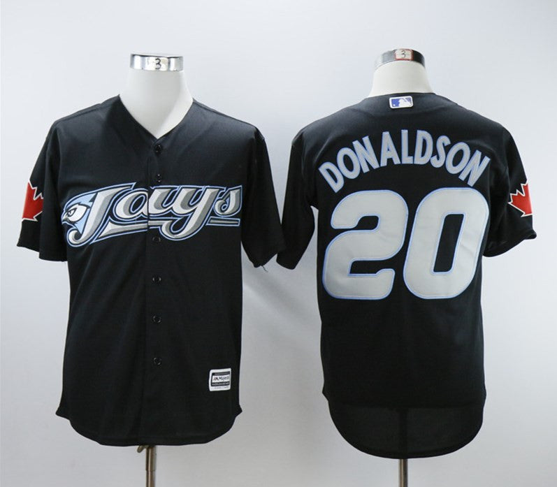 Josh Donaldson Toronto Blue Jays black jersey