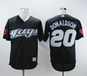 Josh Donaldson Toronto Blue Jays black jersey
