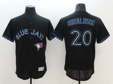 Josh Donaldson Toronto Blue Jays black jersey