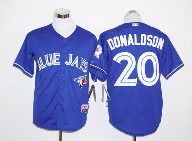 Josh Donaldson Toronto Blue Jays blue jersey