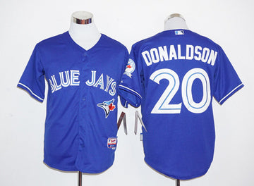 Josh Donaldson Toronto Blue Jays blue jersey