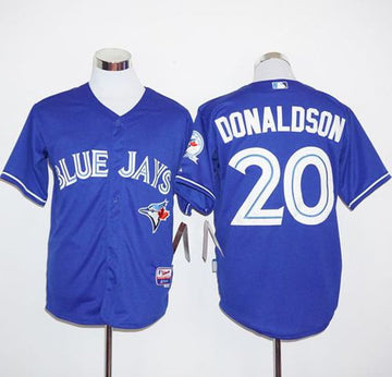 Josh Donaldson Toronto Blue Jays blue Alternate jersey