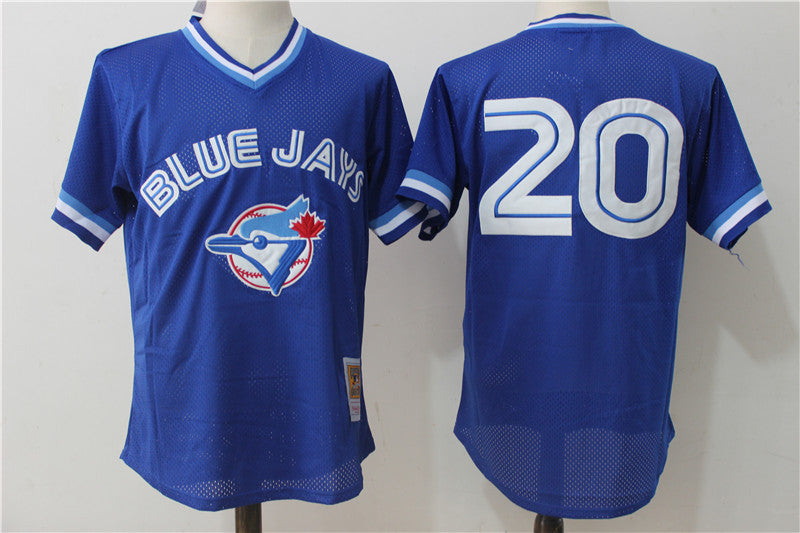 Josh Donaldson Toronto Blue Jays blue Cooperstown jersey
