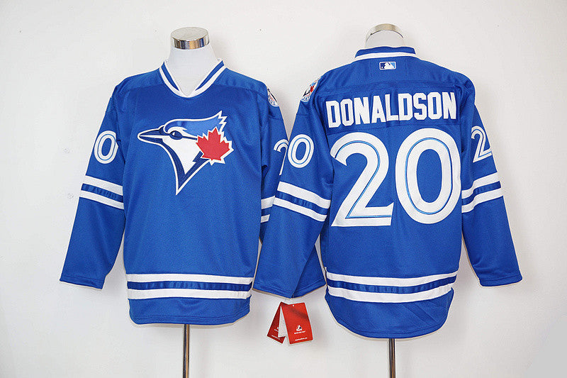 Josh Donaldson Toronto Blue Jays blue jersey